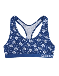 Veselá dámská podprsenka Modrotisk