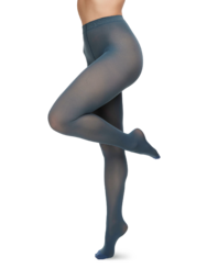 Modro-šedé silonky