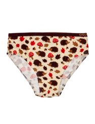 Vidám lány alsó Erdei süni