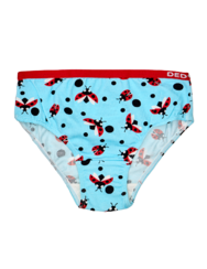 Vidám lányka alsó Katicák és pöttyök