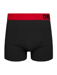 Boxer noir et rouge pour hommes Boxer noir et rouge pour hommes