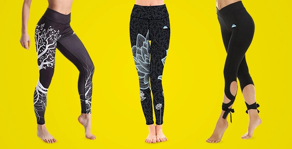 Leggings with low waist