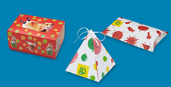 Confezioni senza prodotti