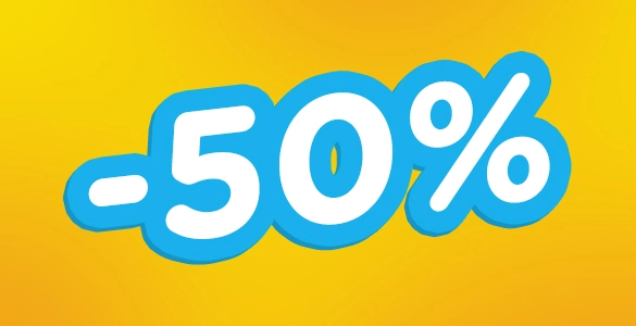 200 Stücke -50 %