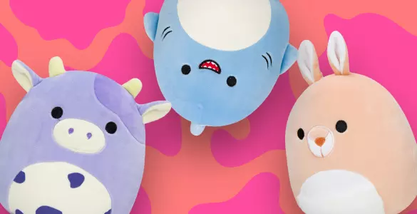 Stredné plyšiaky Squishmallows