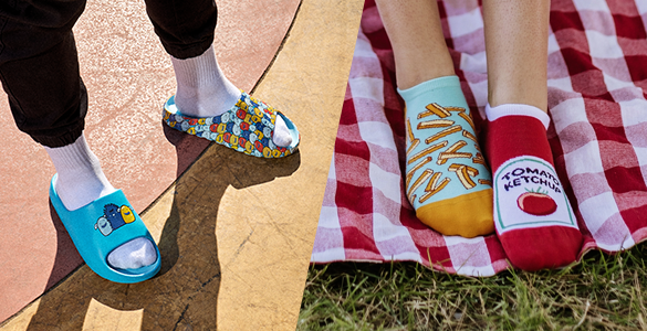 2 al prezzo di 1 su calzini, calze e intimo