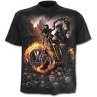 T-shirt Wheel on Fire T-shirt Wheel on Fire