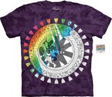 Mandala vybarvovací tričko Spící kočka Mandala vybarvovací tričko Spící kočka
