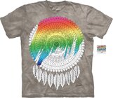 Mandala vybarvovací tričko Lapač snů Mandala vybarvovací tričko Lapač snů