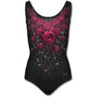 Damen Badeanzug mit dem Motiv Blutige Rosen Damen Badeanzug mit dem Motiv Blutige Rosen