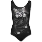 Damen Badeanzug mit dem Motiv Katzenklauen Damen Badeanzug mit dem Motiv Katzenklauen
