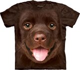 Hnedé detské tričko Šteniatko labradora Hnedé detské tričko Šteniatko labradora