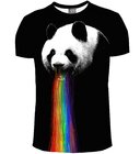 Tričko s krátkym rukávom Panda a dúha Tričko s krátkym rukávom Panda a dúha