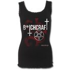 Dámské triko lemované krajkou s motivem American Horror Story Coven - Bitchcraft Dámské triko lemované krajkou s motivem American Horror Story Coven - Bitchcraft
