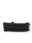 Černý paracord náramek Salvadora s křesadlem, kompasem, píšťalkou, reflexcordem a firecordem Černý paracord náramek Salvadora s křesadlem, kompasem, píšťalkou, reflexcordem a firecordem