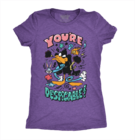 Dames-T-shirt Looney Tunes™ - Despicable Daffy Dames-T-shirt Looney Tunes™ - Despicable Daffy