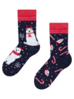 Calzini spessi per bambini Buonumore Orso polare di Natale Calzini spessi per bambini Buonumore Orso polare di Natale