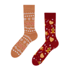 Chaussettes chaudes rigolotes Monde du pain d'épices Chaussettes chaudes rigolotes Monde du pain d'épices