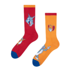 Chaussettes de sport rigolotes Tom a Jerry ™ Étoiles Chaussettes de sport rigolotes Tom a Jerry ™ Étoiles