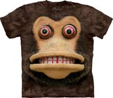 T-Shirt Gesicht Zymbal Affe T-Shirt Gesicht Zymbal Affe
