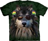 Tričko Rasta vlk Tričko Rasta vlk