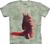 T-Shirt Roter Panda und Wald T-Shirt Roter Panda und Wald