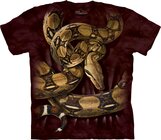 T-Shirt Von der Schlange umwickelter Körper T-Shirt Von der Schlange umwickelter Körper