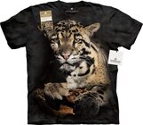T-Shirt Wolkiger Leopard T-Shirt Wolkiger Leopard