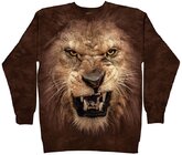 Sweatshirt ohne Kapuze Wütender Löwe Sweatshirt ohne Kapuze Wütender Löwe