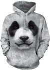Hanorac cu glugă Panda 3D Hanorac cu glugă Panda 3D