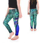 Leggings lányoknak Páva Leggings lányoknak Páva