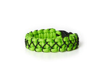 Paramicord Survival Armband Kobra X grün-schwarz Paramicord Survival Armband Kobra X grün-schwarz