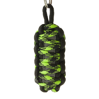 King Cobra Reflektierender Paracord Schlüsselanhänger - grün-schwarz King Cobra Reflektierender Paracord Schlüsselanhänger - grün-schwarz
