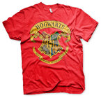 Červené tričko Harry Potter Bradavice Červené tričko Harry Potter Bradavice