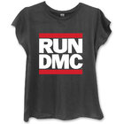 Tricou damă negru Run DMC Logo Tricou damă negru Run DMC Logo