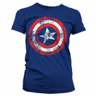 Ženska majica Marvel Comics Captain America Ščit Ženska majica Marvel Comics Captain America Ščit