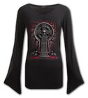 Tricou damă cu decolteu în V Suflete însângerate Tricou damă cu decolteu în V Suflete însângerate