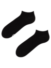 Calcetines tobilleros negros de bambú Calcetines tobilleros negros de bambú
