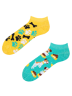 Lustige Knöchelsocken Fröhlicher Hund Lustige Knöchelsocken Fröhlicher Hund