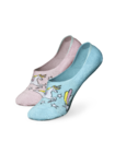 Calcetines invisibles alegres Unicornio arcoíris Calcetines invisibles alegres Unicornio arcoíris