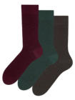 3er-Pack Socken aus recycelter Baumwolle Gentleman 3er-Pack Socken aus recycelter Baumwolle Gentleman