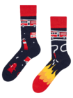 Chaussettes rigolotes Sapeurs-pompiers Chaussettes rigolotes Sapeurs-pompiers