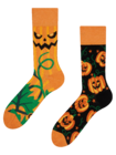 Lustige Socken Halloween-Kürbis Lustige Socken Halloween-Kürbis