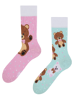 Chaussettes rigolotes Ours en peluche Chaussettes rigolotes Ours en peluche