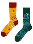 Chaussettes rigolotes Sur le chemin Chaussettes rigolotes Sur le chemin