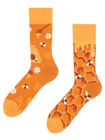 Calcetines alegres Panal de miel Calcetines alegres Panal de miel