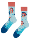 Chaussettes rigolotes Poisson-globe drôle Chaussettes rigolotes Poisson-globe drôle