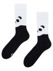 Veselé teplé ponožky Šťastná panda Veselé teplé ponožky Šťastná panda