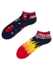 Lustige Knöchelsocken Feuerwehrmann Lustige Knöchelsocken Feuerwehrmann