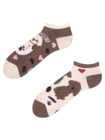 Lustige Knöchelsocken Puppuccino Lustige Knöchelsocken Puppuccino